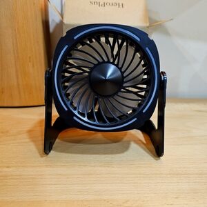 HeroPlus Black Portable Fan